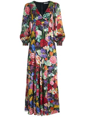 alice + olivia robe Tula à fleurs - Multicolore alice + olivia robe Tula à fleurs - Multicolore