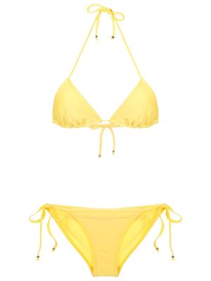 Amir Slama bikini à bonnets triangles - Jaune