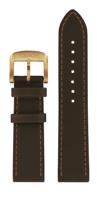 Horlogeband Tissot T600039947 / XL Leder Bruin 19mm