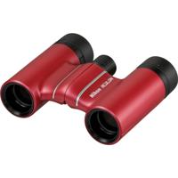 Nikon Verrekijker Binocolo Aculon T02 8X21 Rosso 8 x 21 mm Dakkant Rood BAA860WA