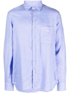 ASPESI long-sleeved linen shirt - Violet