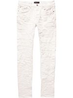 Purple Brand jean skinny à effet usé - Blanc