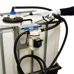 AdBlue® 1000 Liter IBC Tank + Pomp & Vulslang/Pistool