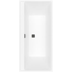 Villeroy & Boch Collaro bad rechthoek 160x75cm met badwaste stone white UBA160COR2NV-RW