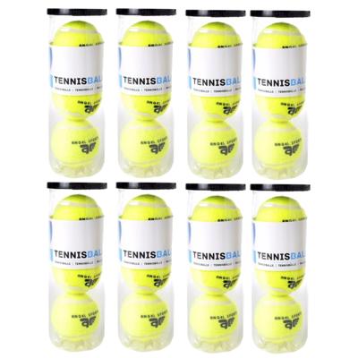 Engelhart Tennisballen - 24x stuks - in koker - Buitenspeelgoed - Tennissen - geel - sport Engelhart Tennisballen - 24x stuks - in koker - Buitenspeelgoed - Tennissen - geel - sport