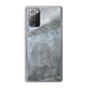 Grey Stone: Samsung Galaxy Note 20 / Note 20 5G Transparant Hoesje