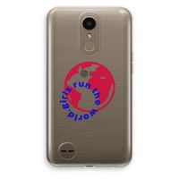 Run The World: LG K10 (2017) Transparant Hoesje