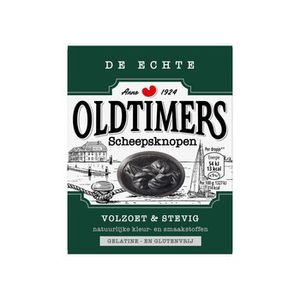 Oldtimers Oldtimers - Scheepsknopen 185 Gram 6 Stuks