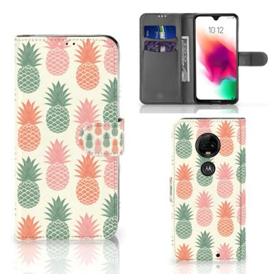 Motorola Moto G7 | G7 Plus | Book Cover | Ananas