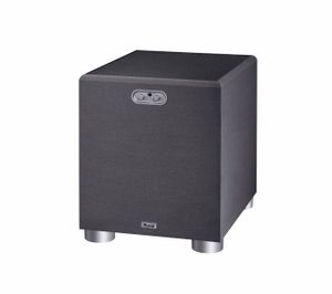 Magnat: Omega 380 Active Bass Reflex Subwoofer - zwart