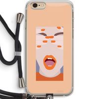 Surprise: iPhone 6 PLUS / 6S PLUS Transparant Hoesje met koord