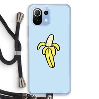 Banana: Xiaomi Mi 11 Lite Transparant Hoesje met koord