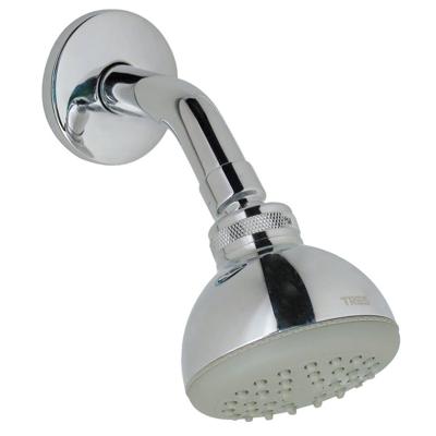 Hoofddouche Tres Ordal | 7 cm | Incl.Muurarm | Rond | Chroom