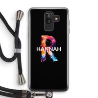 Abstract Spectrum: Samsung Galaxy J8 (2018) Transparant Hoesje met koord Abstract Spectrum: Samsung Galaxy J8 (2018) Transparant Hoesje met koord