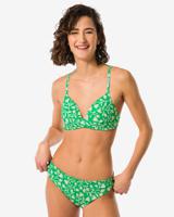 HEMA Dames Bikinibroekje Middelhoge Taille Groen (groen) - thumbnail