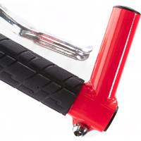 Alpina bar ends 16/22 trial neon red matt