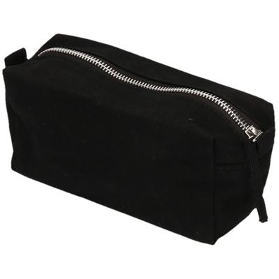 Westford Mill Toilettas - zwart - 17 cm - make-up tas voor op reis - etui