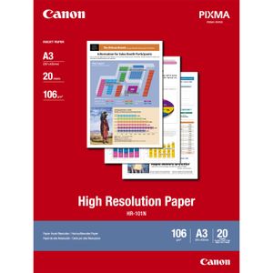 Canon HR-101N High Resolution Paper A3 20 sheets papier