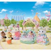Ledenpop Sylvanian Families Princesas con vestidos de flores Prinses
