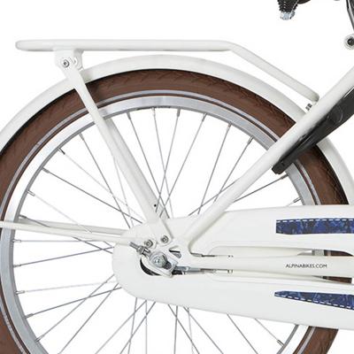 Alpina achterdrager 22 cargo pure white matt