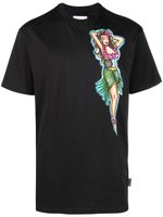 Philipp Plein t-shirt imprimé à manches courtes - Noir - thumbnail