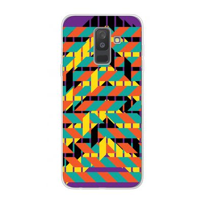 Skew Bee 2: Samsung Galaxy A6 Plus (2018) Transparant Hoesje