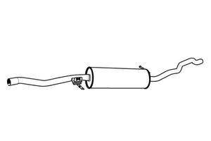 Middendemper 22801
