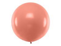 Mega Ballon Metallic Rosé Goud - 1m - thumbnail