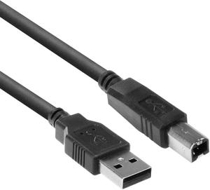 USB 2.0 printerkabel 5 meter USB A-B zwart