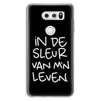 De Sleur: LG V30 Transparant Hoesje