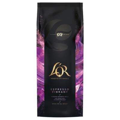 L'OR Vibrant Espresso - koffiebonen - 6 x 1 kilo L'OR Vibrant Espresso - koffiebonen - 6 x 1 kilo
