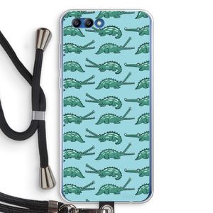 Kroko: Honor 10 Transparant Hoesje met koord