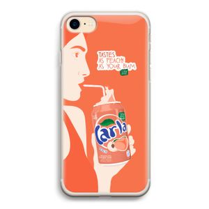 Peach please!: iPhone 7 Transparant Hoesje