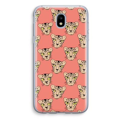 Tijger: Samsung Galaxy J5 (2017) Transparant Hoesje