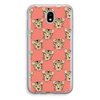 Tijger: Samsung Galaxy J5 (2017) Transparant Hoesje Tijger: Samsung Galaxy J5 (2017) Transparant Hoesje