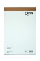 Flipoverpapier qbasic 65x95cm blanco ruit | 3 stuks