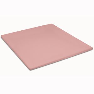 Cinderella Jersey Topper Hoeslaken Rose Pink-1-persoons (80/90x200/210 cm)