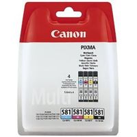Canon CLI-581 Multipack inktcartridge Origineel Zwart, Cyaan, Magenta, Geel - thumbnail