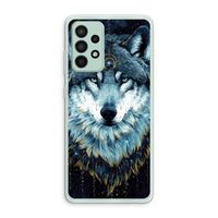 Darkness Wolf: Samsung Galaxy A52s 5G Transparant Hoesje