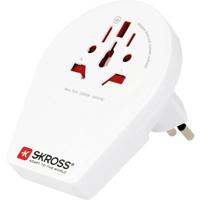 Skross 1500271 Reisstekker Country Adapter World to Siss+Italy+Brazil