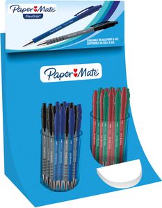 Paper Mate balpen Flexgrip Ultra RT, display met 96 stuks, assorti