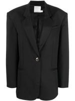 Christopher Esber blazer The Bermuda à coupe oversize - Noir