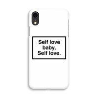 Self love: iPhone XR Volledig Geprint Hoesje