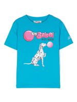 MC2 Saint Barth Kids t-shirt en coton à imprimé graphique - Bleu