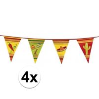 4x Fiesta vlaggenlijn Mexico - thumbnail