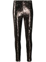 Genny legging à sequins brodés - Or