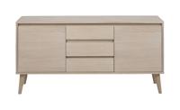 Bendt Dressoir 'Ebbe' 150cm, kleur eiken whitewash