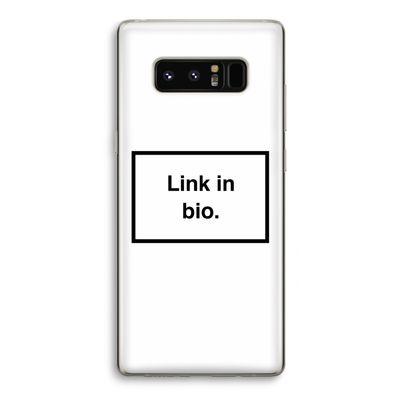 Link in bio: Samsung Galaxy Note 8 Transparant Hoesje