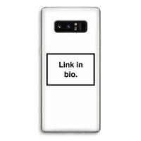 Link in bio: Samsung Galaxy Note 8 Transparant Hoesje