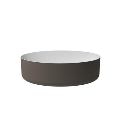 Vrijstaand Ligbad Zenon Elipse 176x81 cm Moka Zenon
